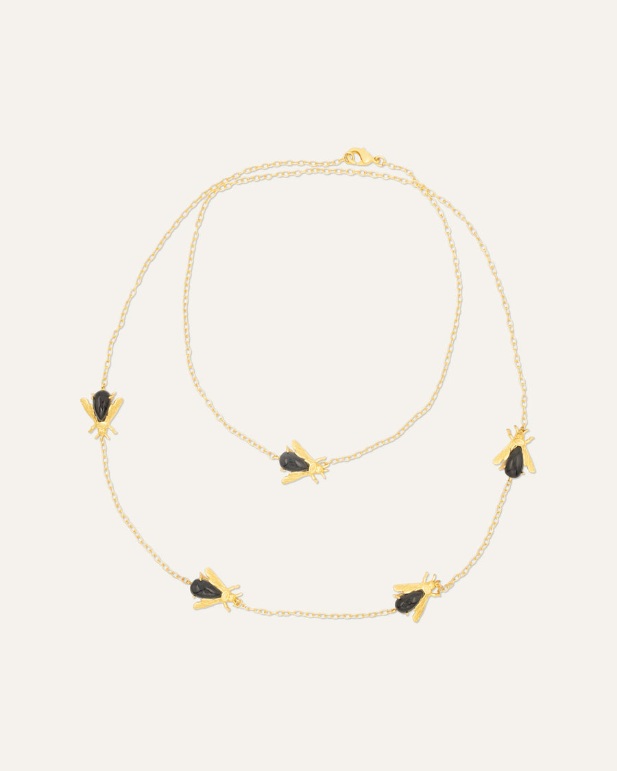 Golden Makhi Necklace