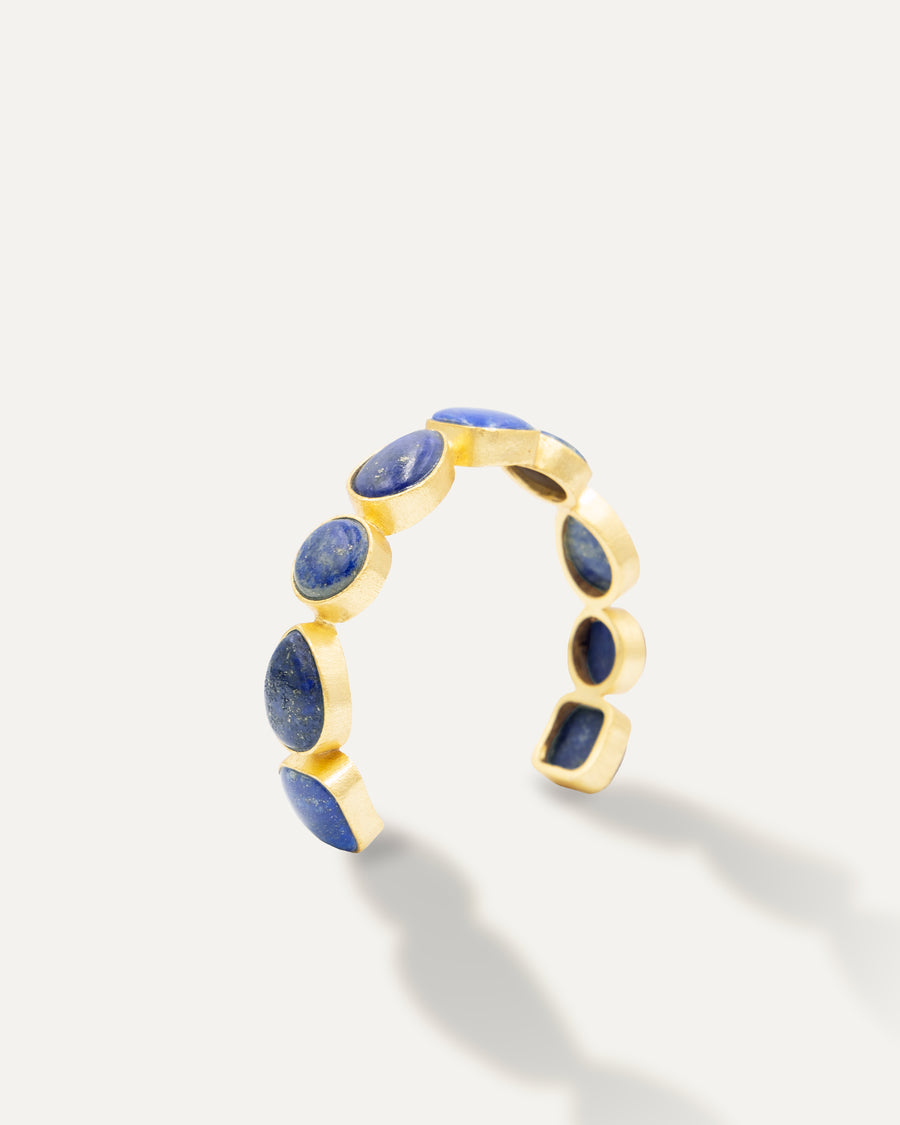 Brazalete Dorado Stunning Lapislazuli